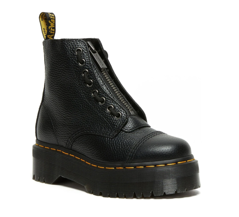 Unisex Dr. Martens Sinclair Milled Nappa Leather Platform Boots