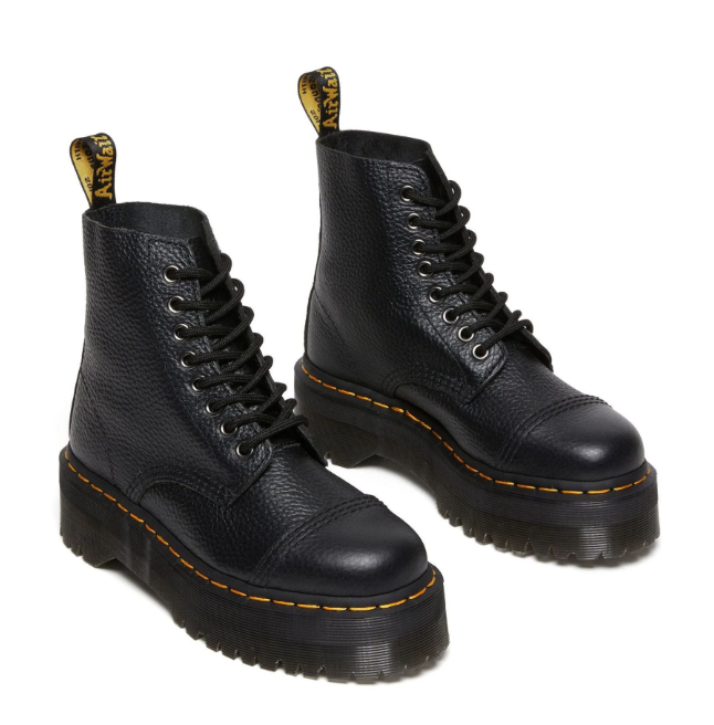 Unisex Dr. Martens Sinclair Milled Nappa Leather Platform Boots