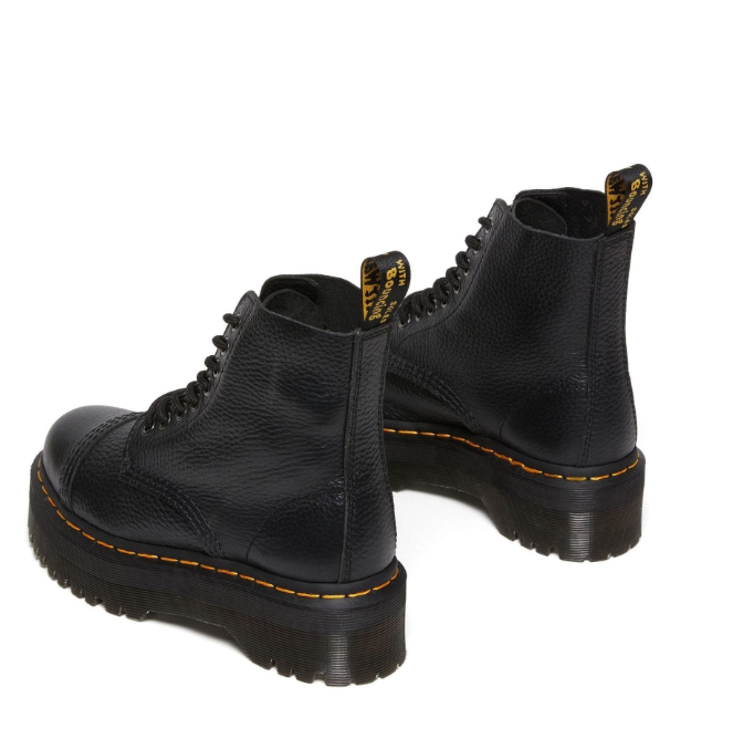 Unisex Dr. Martens Sinclair Milled Nappa Leather Platform Boots