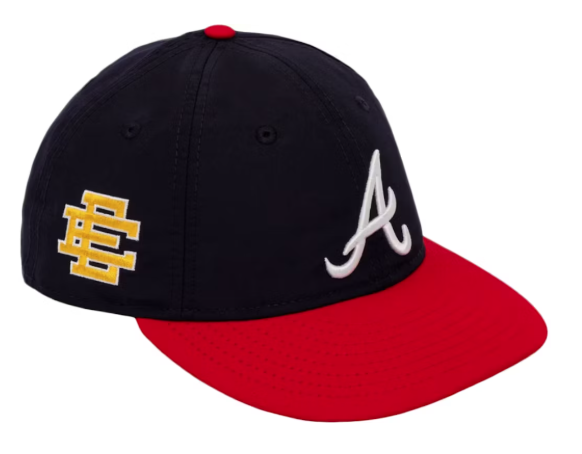 New Era Men's X Eric Emanuel MLB Ee Ny19 59Fifty Atlanta Braves Fitted