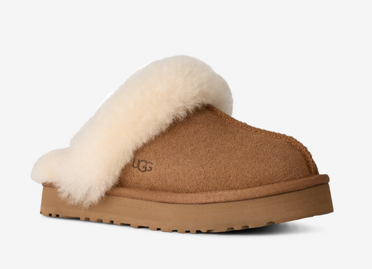 Youth UGG Disquette Slipper - Chestnut