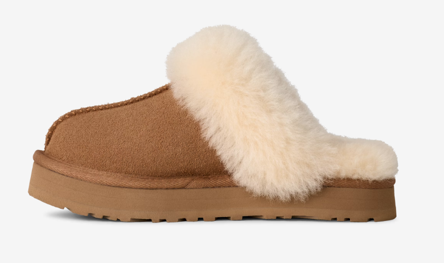 Youth UGG Disquette Slipper - Chestnut