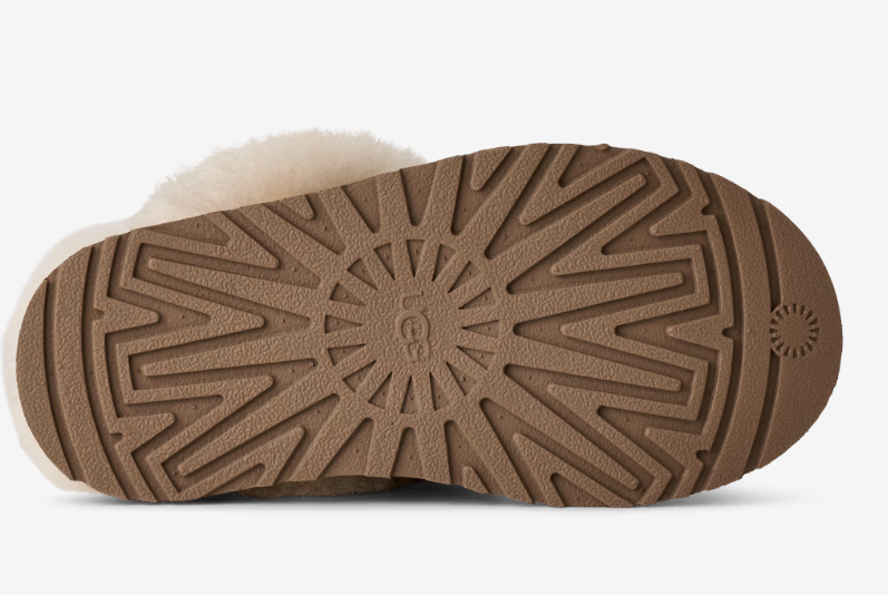 Youth UGG Disquette Slipper - Chestnut