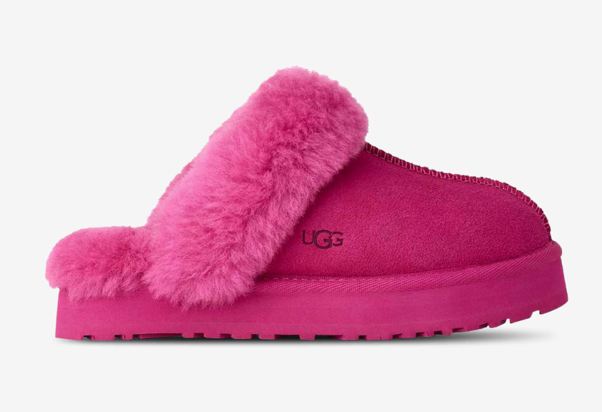 Youth UGG Disquette Slipper - Dark Peony