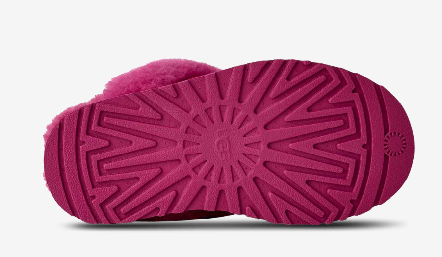 Youth UGG Disquette Slipper - Dark Peony