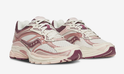 Saucony Womens Progrid Omni 9 Ivory/Peony