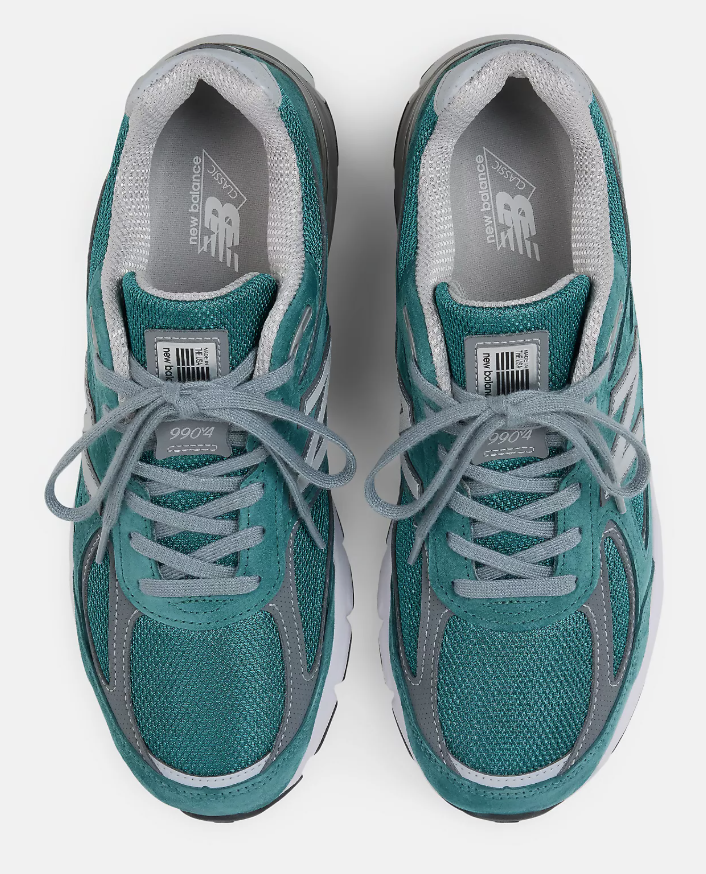 New Balance Mens 990V4 Miusa Teal