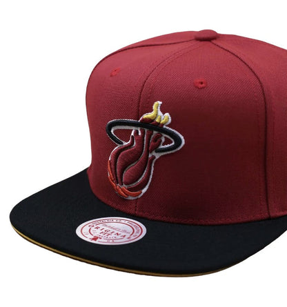 Mitchell & Ness Men's NBA Core Basic Snapback Hwc Heat Snapback Caps