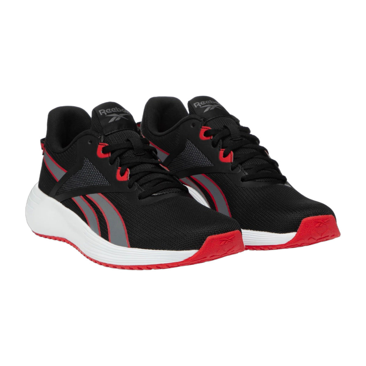 Reebok Men's Lite Plus 3 Shoes - Cblack/Pugry6/Vecred