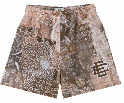 Eric Emanuel Men's Ee Shorts Paisley Pattern Ss24 Shorts