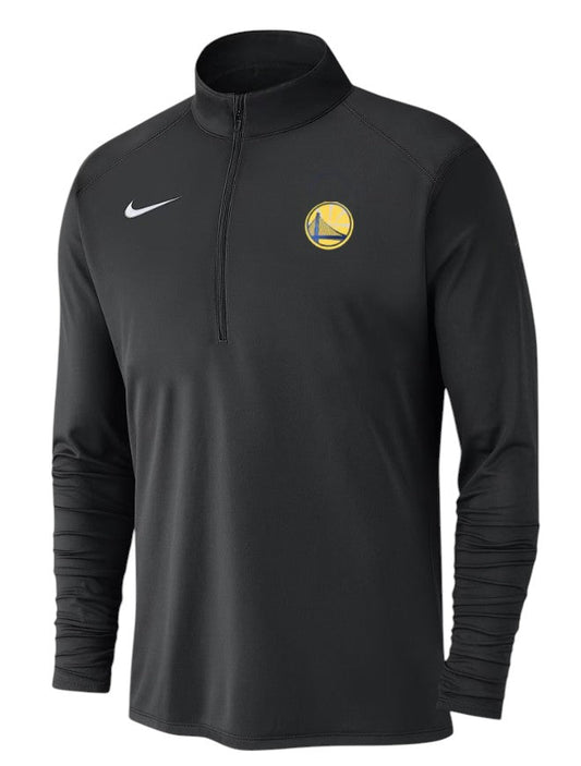 Nike Men's NBA Golden State Warriors 1/2 Zip Long Sleeve Pullover