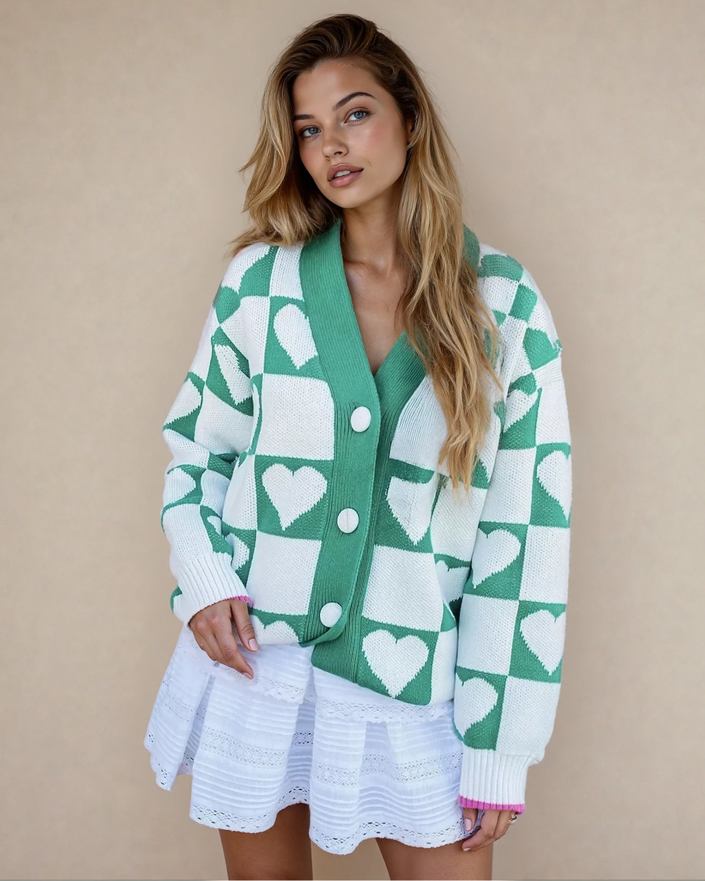 Jade Button Down Sweater Cardigan