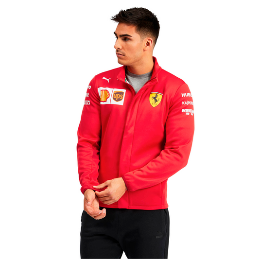 Puma Men's Sf Scuderia Ferrari Team Softshell Jacket Jackets