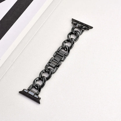 Apple Watch Metal Chain Strap - Premium Stylish Design