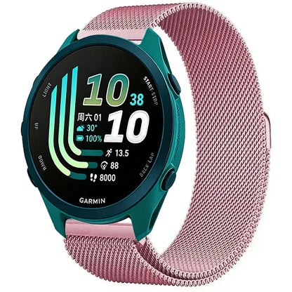 Garmin Milanese Smartwatch Band - Magnetic Metal Strap