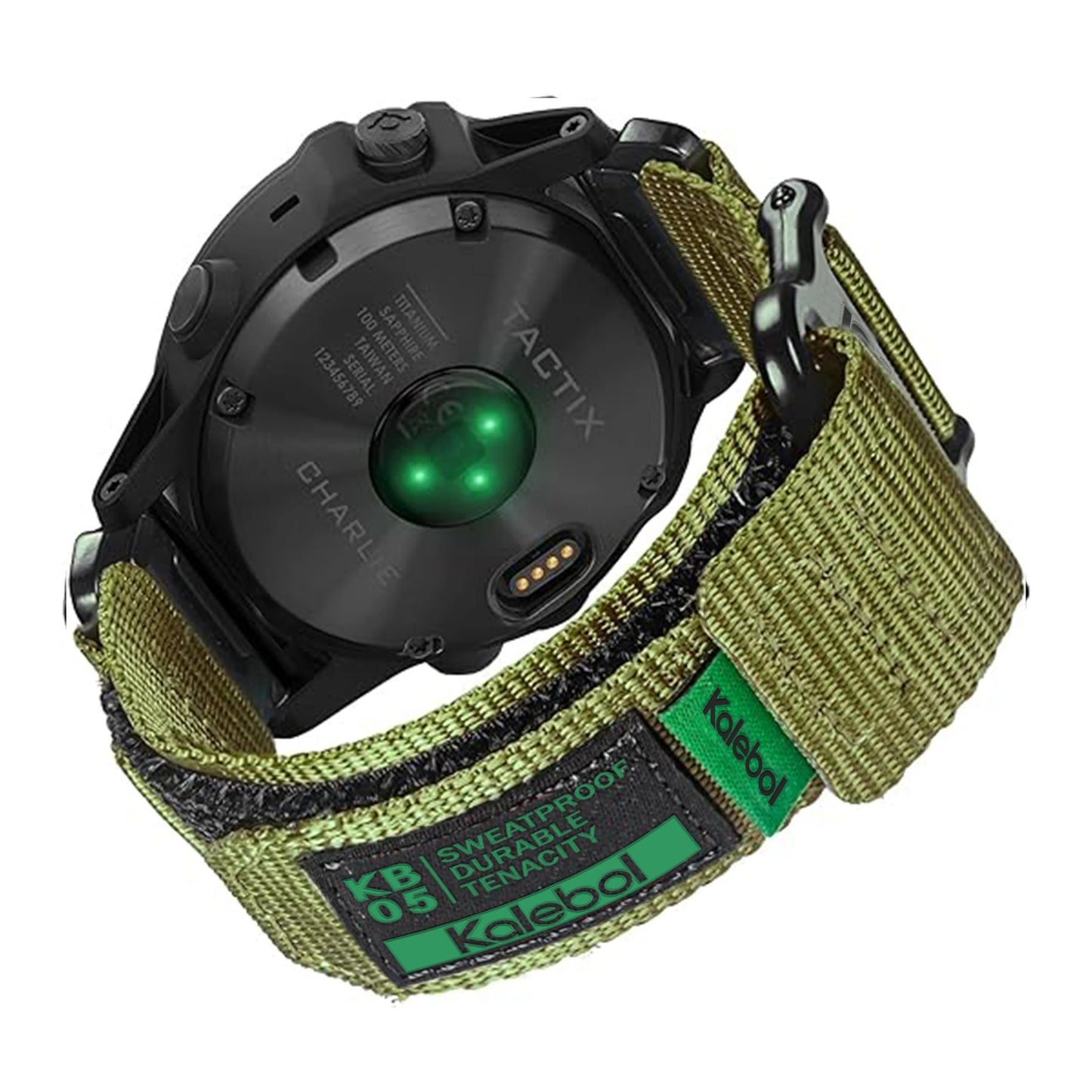 Garmin Nylon Loop Strap - Breathable Tactical Sports Band