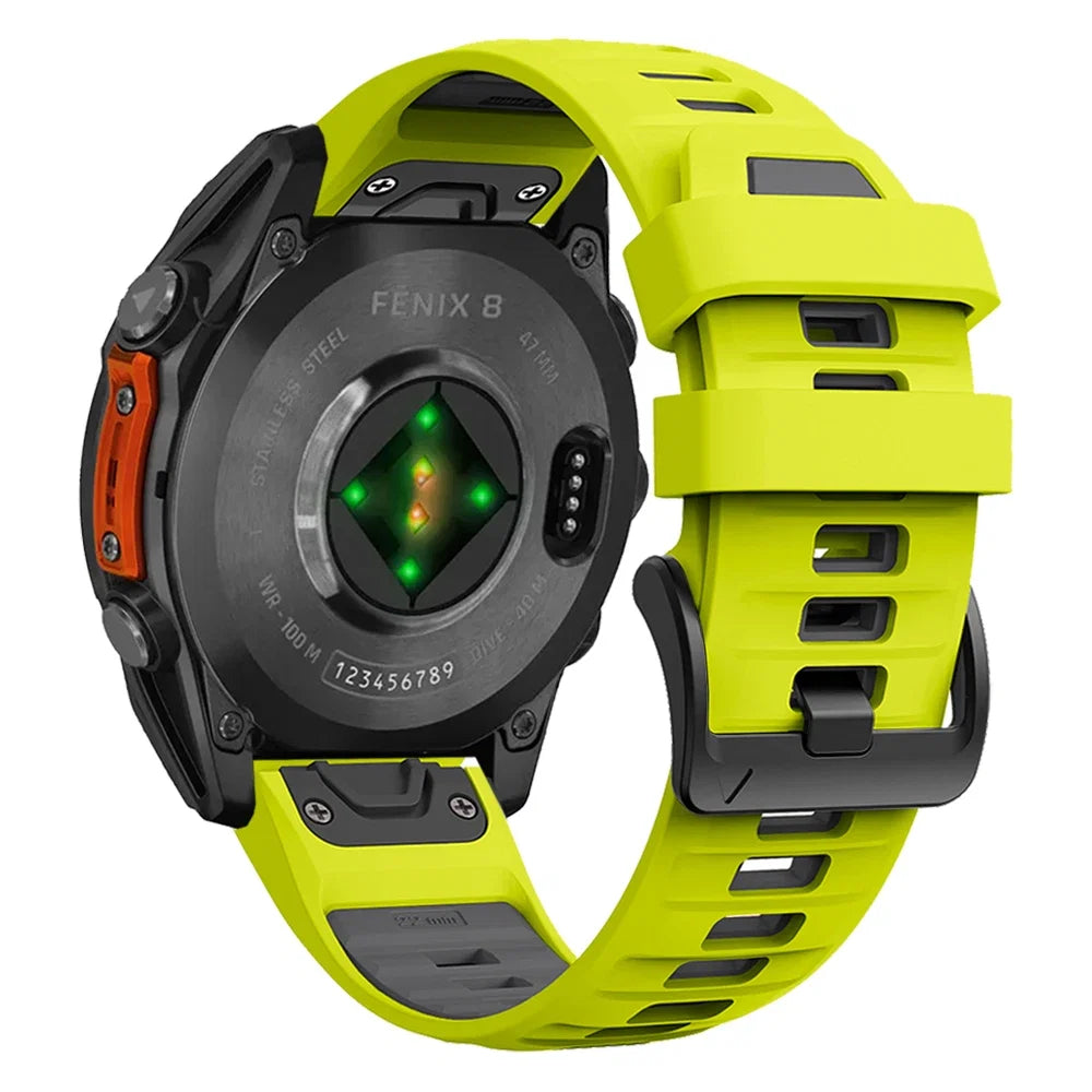 Garmin Silicone Strap - Soft Flexible Comfortable Band