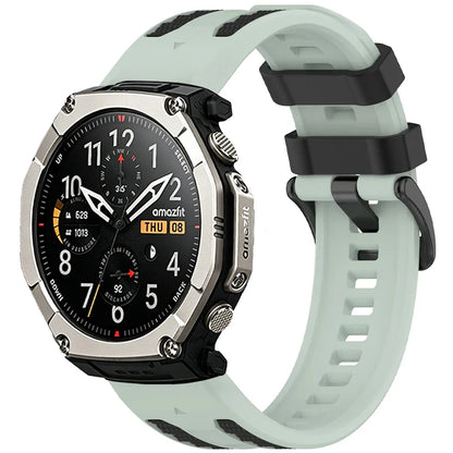 Garmin Silicone Smartwatch Band - Two-Tone QuickFit Sport Strap