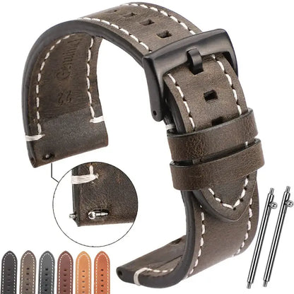 Samsung Galaxy Watch Leather Band - Classic Stylish Design