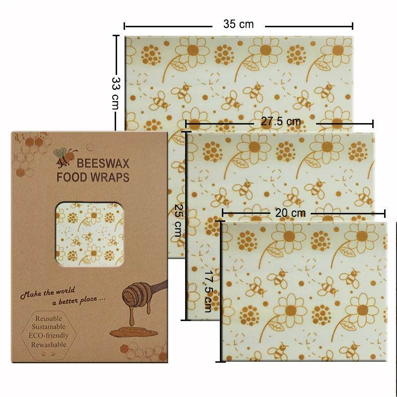 Eco-Friendly Reusable Food Wraps