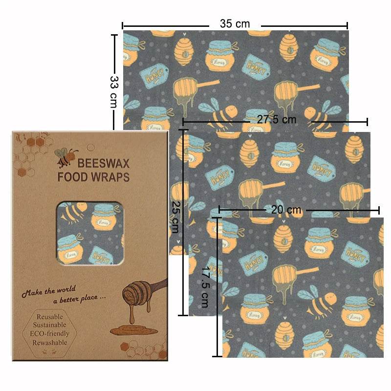 Eco-Friendly Reusable Food Wraps