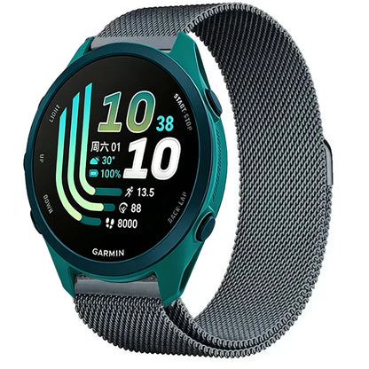 Garmin Milanese Smartwatch Band - Magnetic Metal Strap