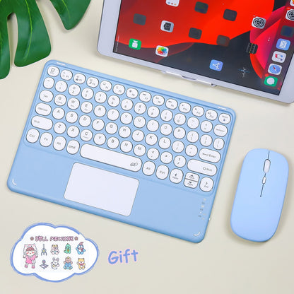 Kawaii Pastel Wireless iPad Keyboard & Mouse-