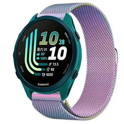 Garmin Milanese Smartwatch Band - Magnetic Metal Strap