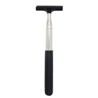 Car Rearview Mirror Wiper Cleaning Tool Auto Glass Mist Cleaner Scraper Car Accessories Handle Telescopic Window Cleaning Brush