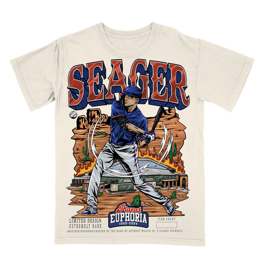 Corey Seager Limited Edition MLB Player Graphic T-Shirt