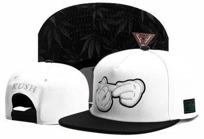 Classic Snapback Hat – Flat Bill Adjustable Baseball Cap