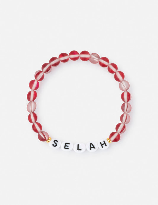 Elevated Faith Selah Letter Bracelet