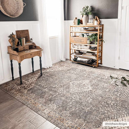 Seok Washable Area Rug - Clearance