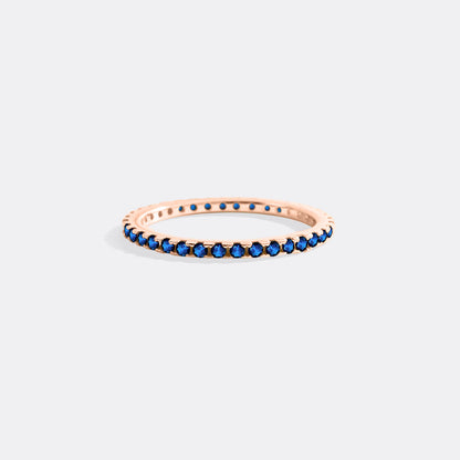 Mint & Lily September Birthstone Eternity Stacking Ring