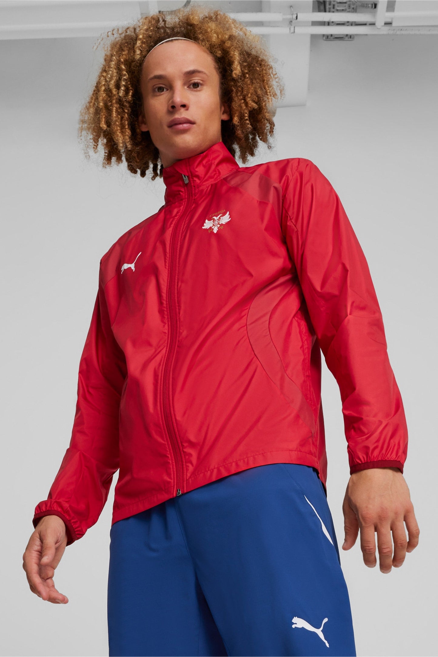 Puma Men's Fss Prematch Woven Jacket Jackets