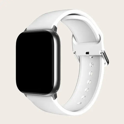 Apple Watch Silicone Strap - Colorful Floral Pattern Band