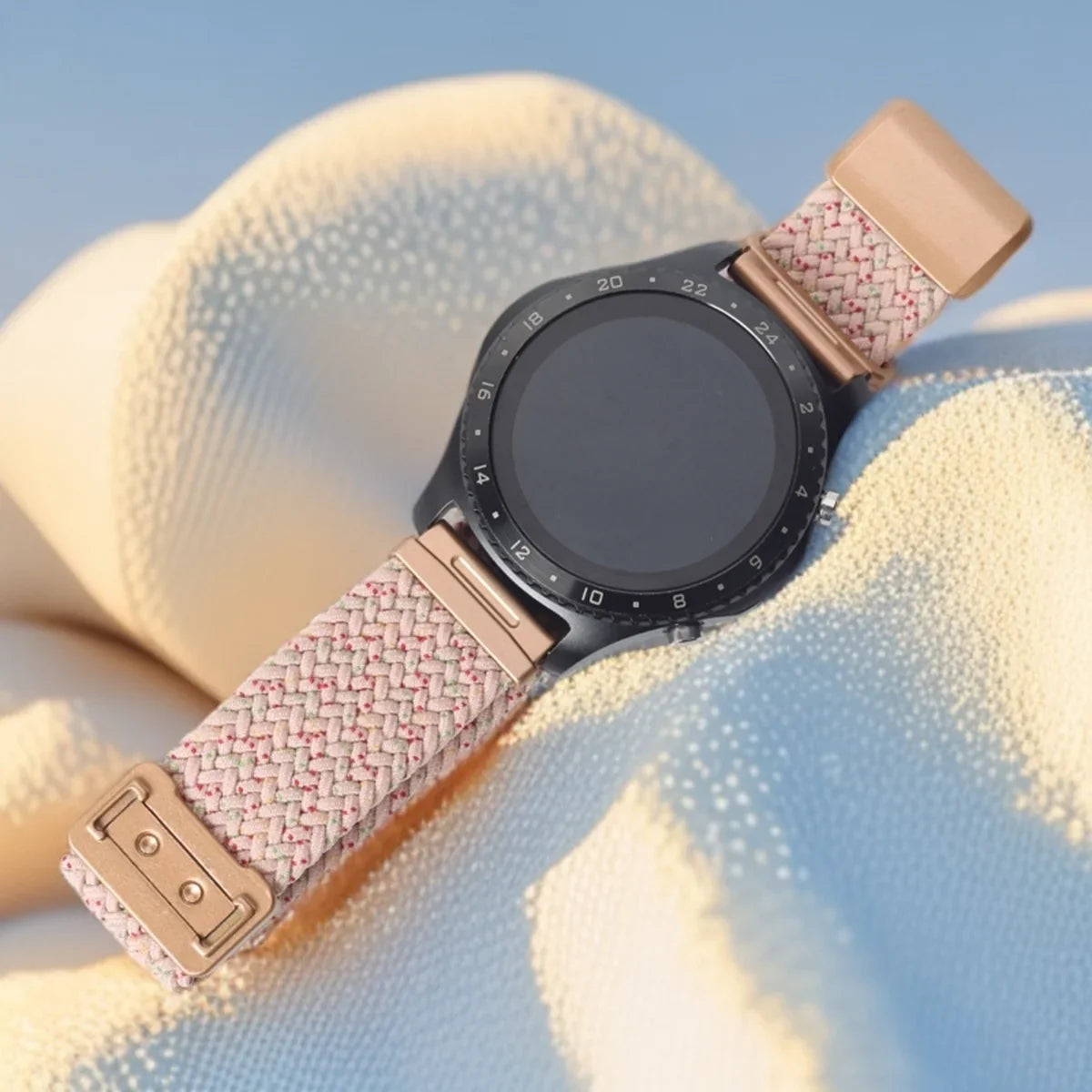 Garmin Braided Nylon Smartwatch Band - Magnetic Strap
