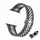 black-silver middle