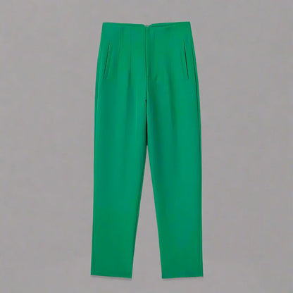 Women’s High Waist Slim Trousers