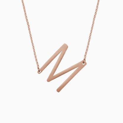 Mint & Lily Statement Initial Necklace