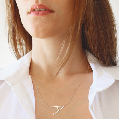 Mint & Lily Statement Initial Necklace