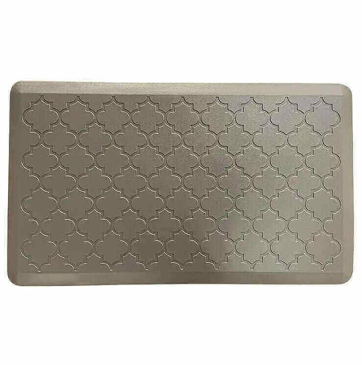 Trellis Embossed Foam Kitchen Mat