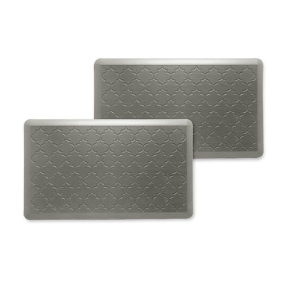 Trellis Embossed Foam Kitchen Mat