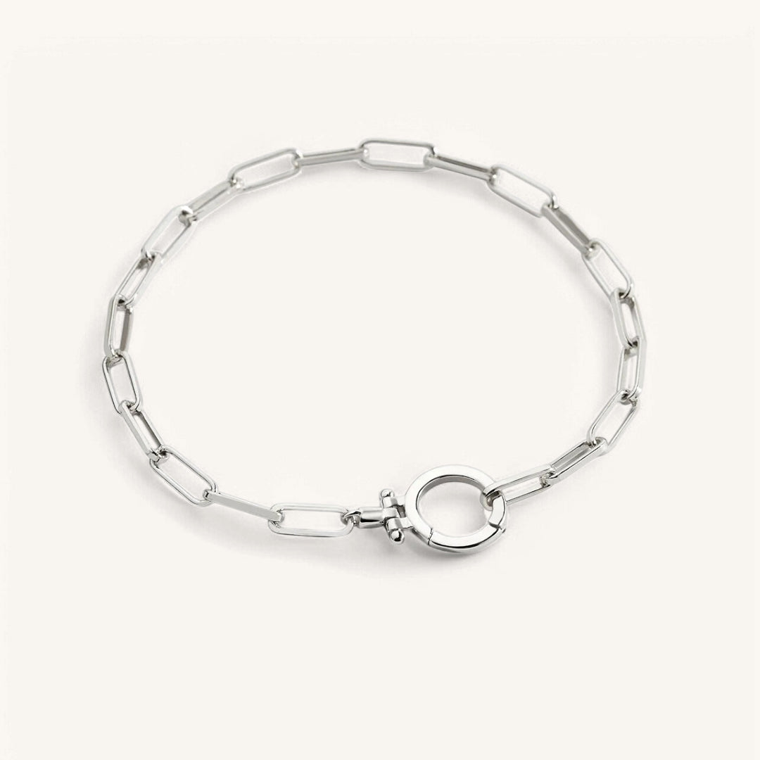 Mint & Lily Mint Paperclip Bracelet