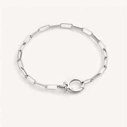 Mint & Lily Mint Paperclip Bracelet