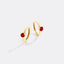 18k Gold Over Sterling Silver