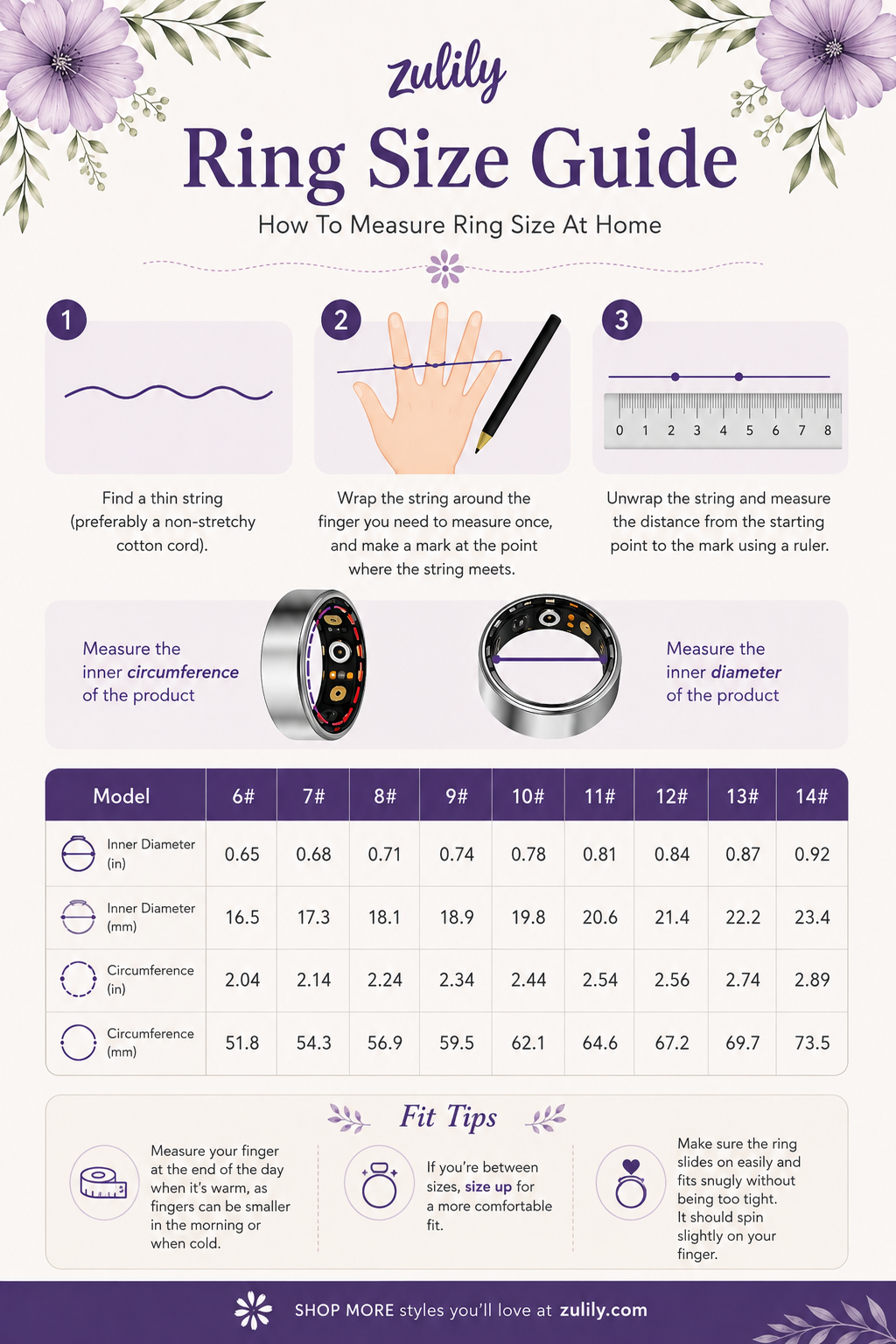 Luxury Carved Smart Health Ring
