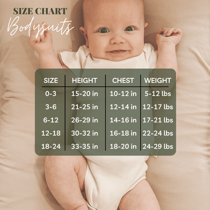 Tenth & Pine Plant Kindness Grow Love Organic Cotton Baby Bodysuit