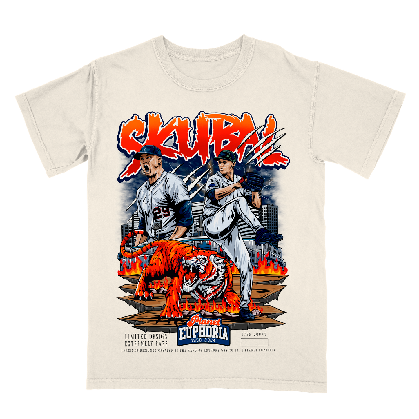 Tarik Skubal Limited Edition MLB Player Graphic T-Shirt