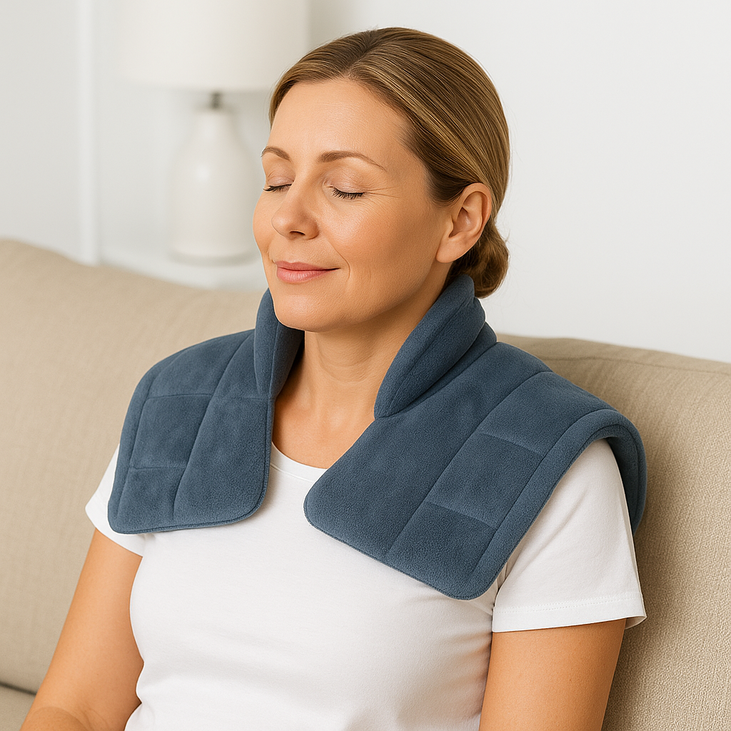 Soothing Herbal Neck & Shoulder Wrap – Hot/Cold Aromatherapy